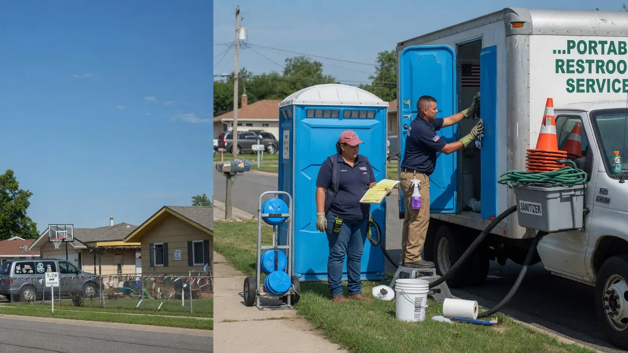 Porta Potty Rental in Overbrook, KS near me